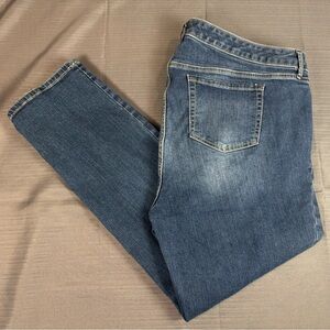 Torrid Boyfriend Straight Jeans Size 20R Vintage Stretch Relaxed Fit